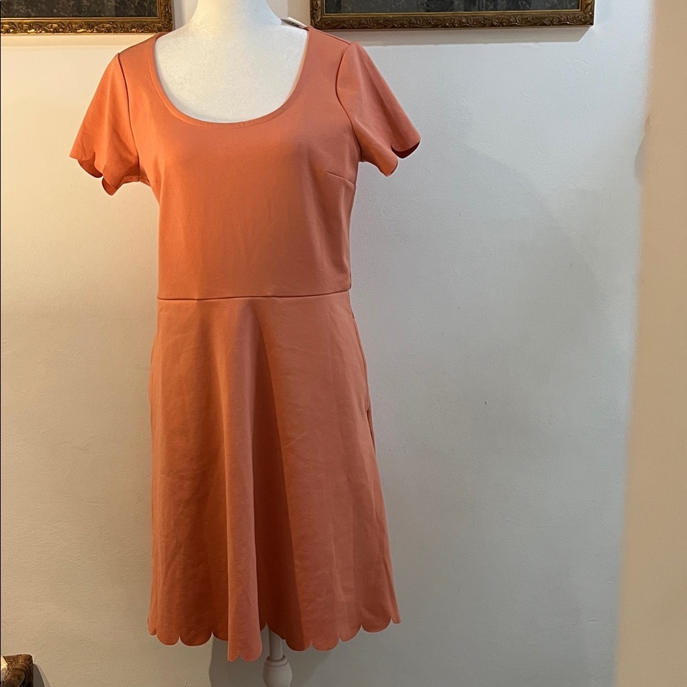 NWT GAP Fit & Flare Ponte Dress With Pockets - Picture 2 of 9
